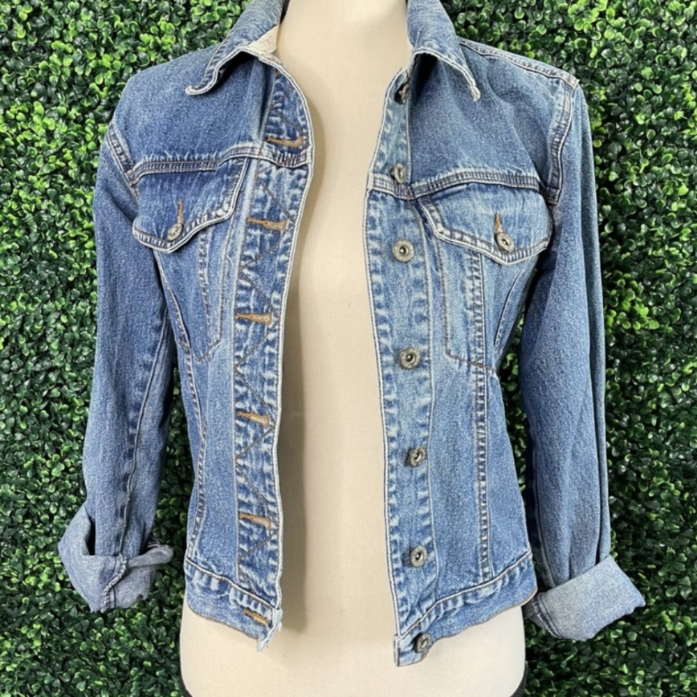 Vintage 90s ESPRIT Classics Denim Jacket Sz M
